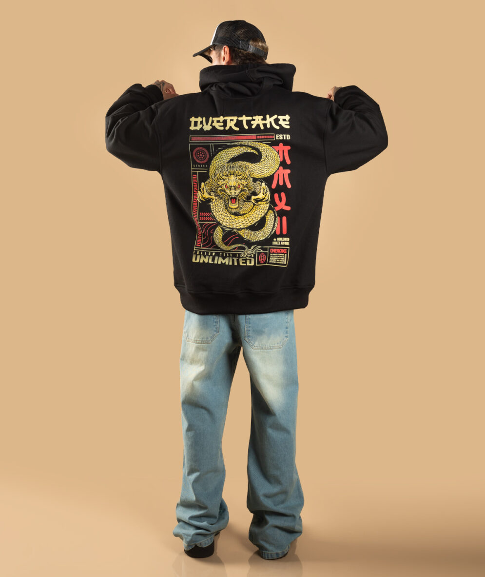 Black Dragon - Polera Oversize