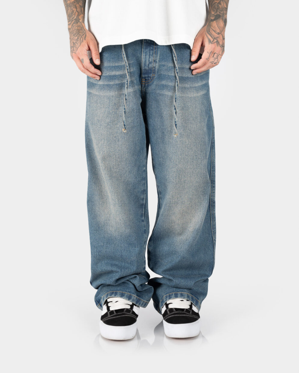 Baggy Jean Washed Blue