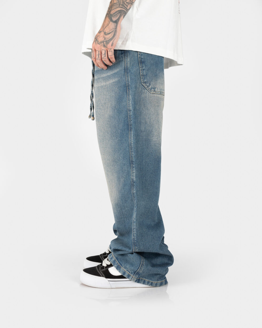 Baggy Jean Washed Blue