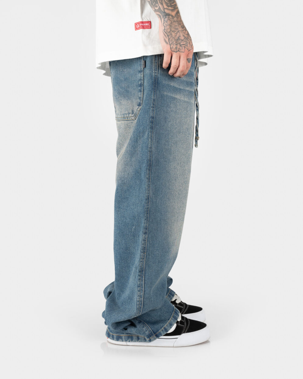 Baggy Jean Washed Blue