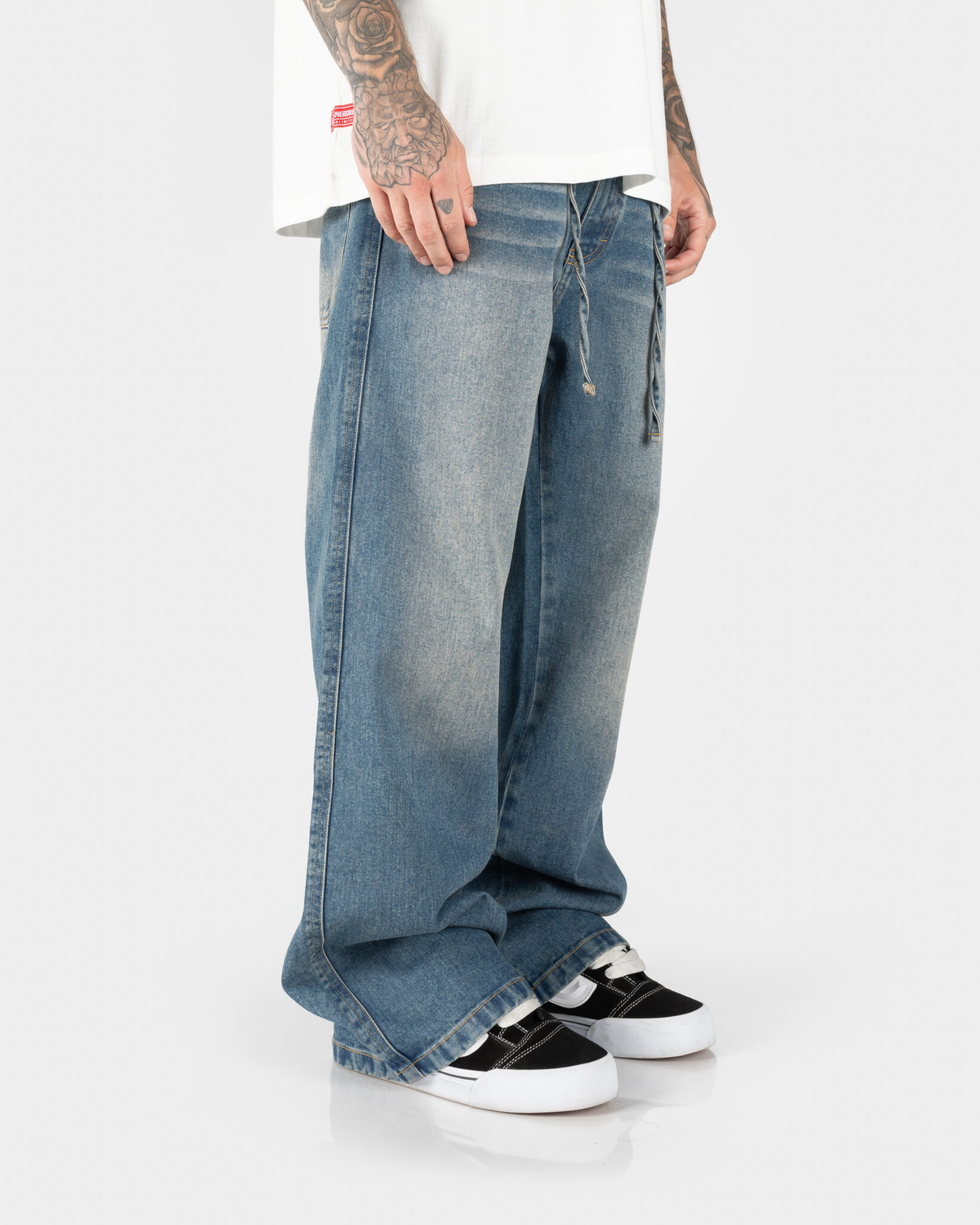 Baggy Jean Washed Blue - Imagen 8