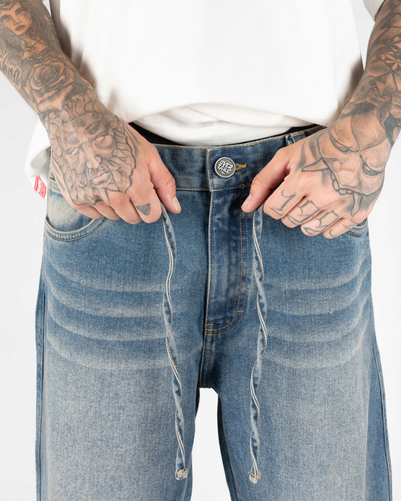 Baggy Jean Washed Blue - Imagen 3