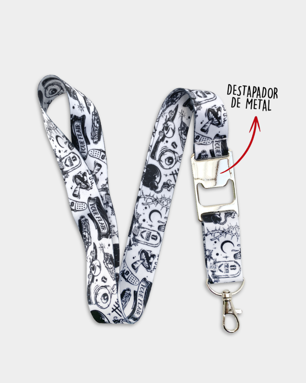 Lanyard white death