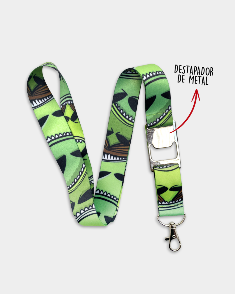 Lanyard Fly Green