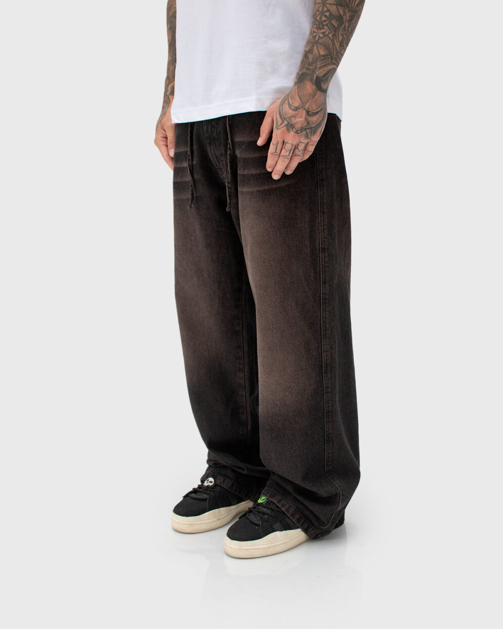 Baggy Jean Washed Brown