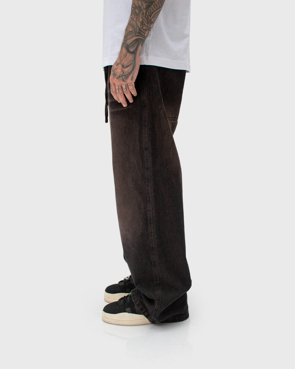 Baggy Jean Washed Brown