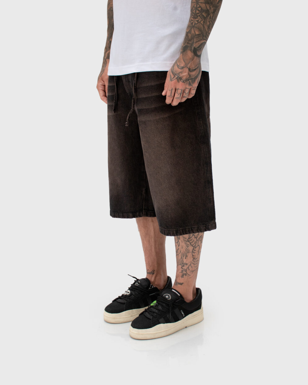 Baggy Short Washed Brown