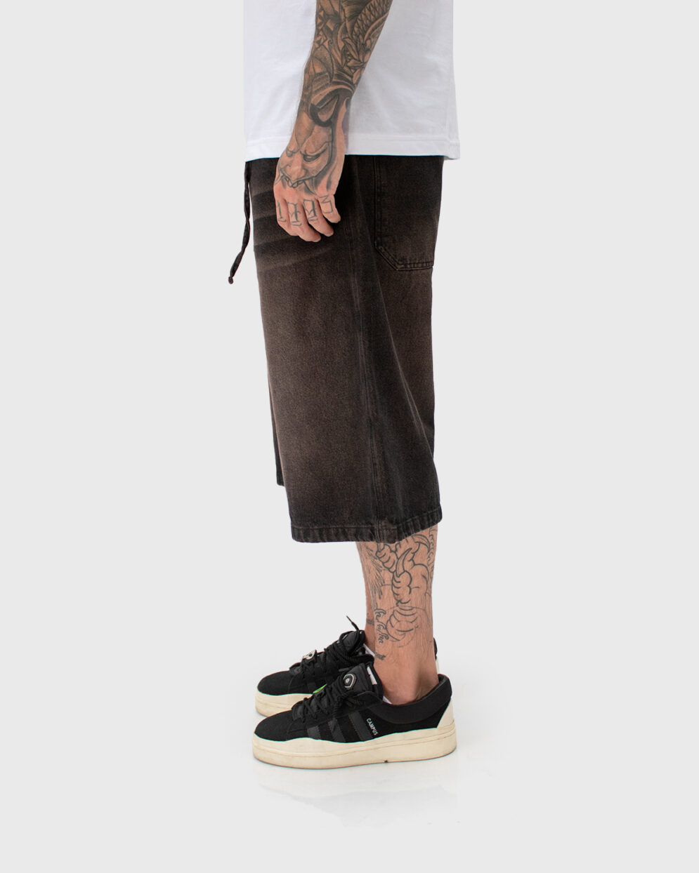 Baggy Short Washed Brown