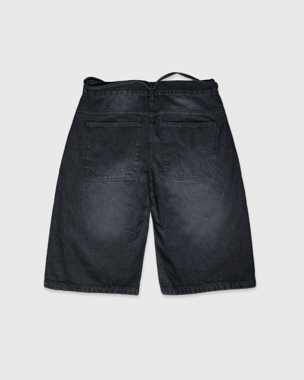 Baggy Short Washed Black