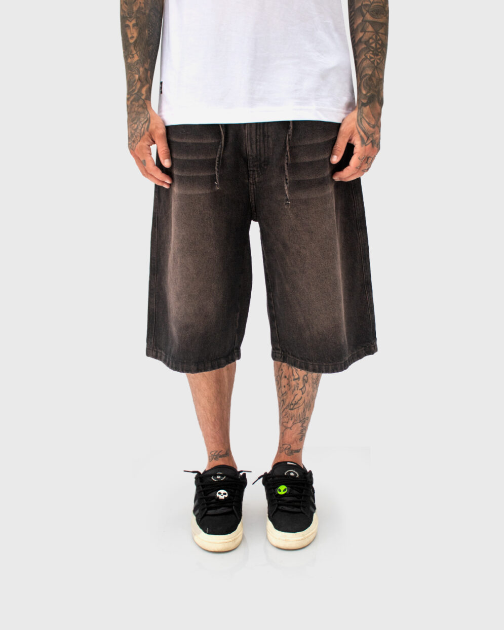 Baggy Short Washed Brown