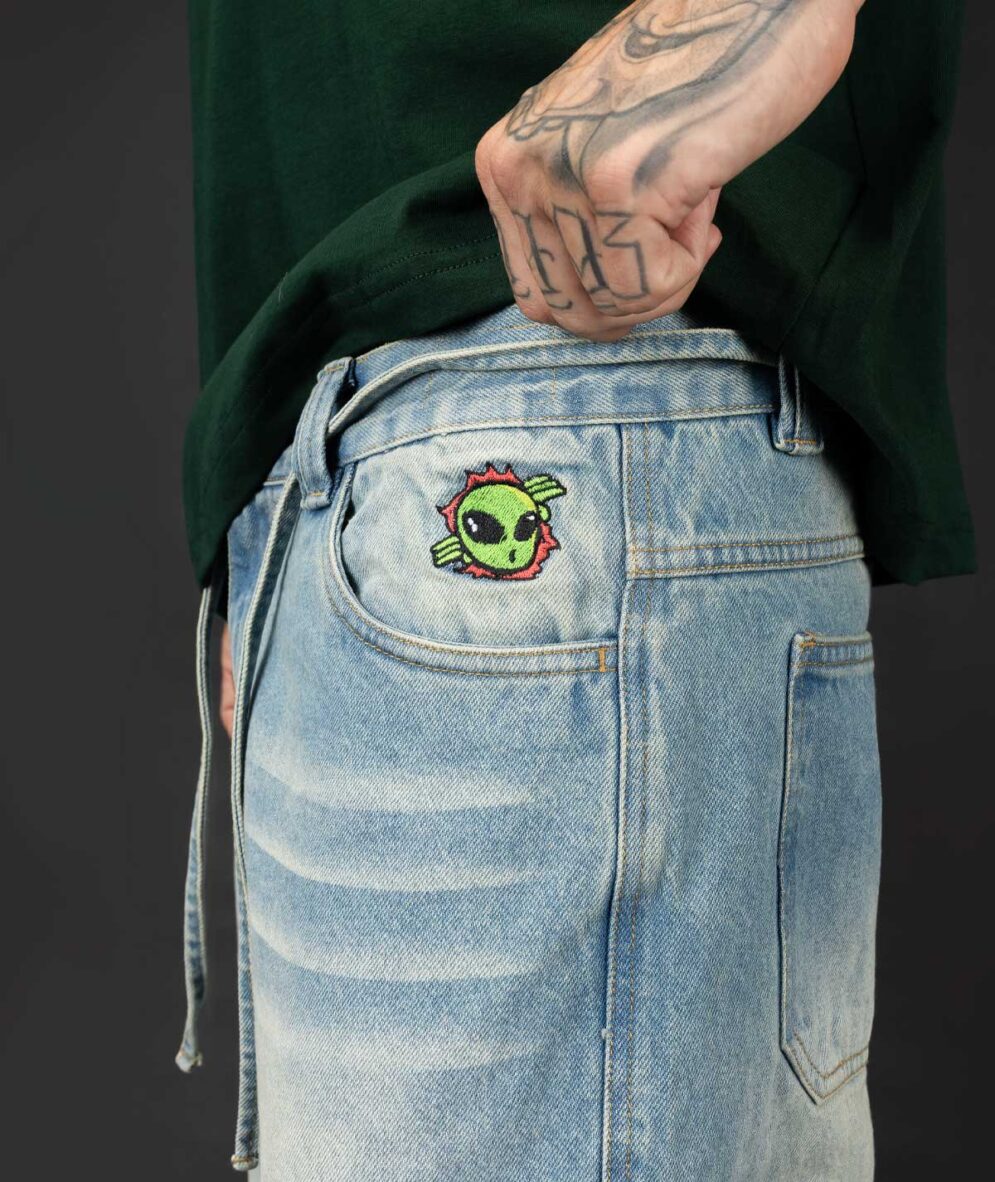 Baggy Jean Washed Light