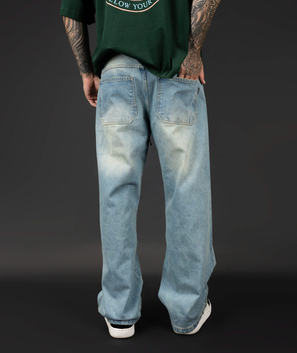 Baggy Jean Washed Light