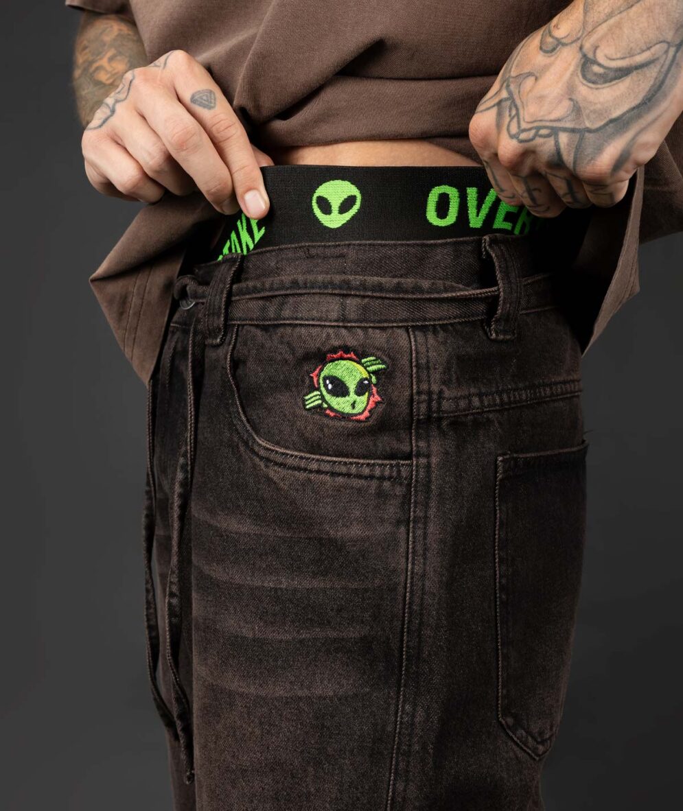 Baggy Jean Washed Brown