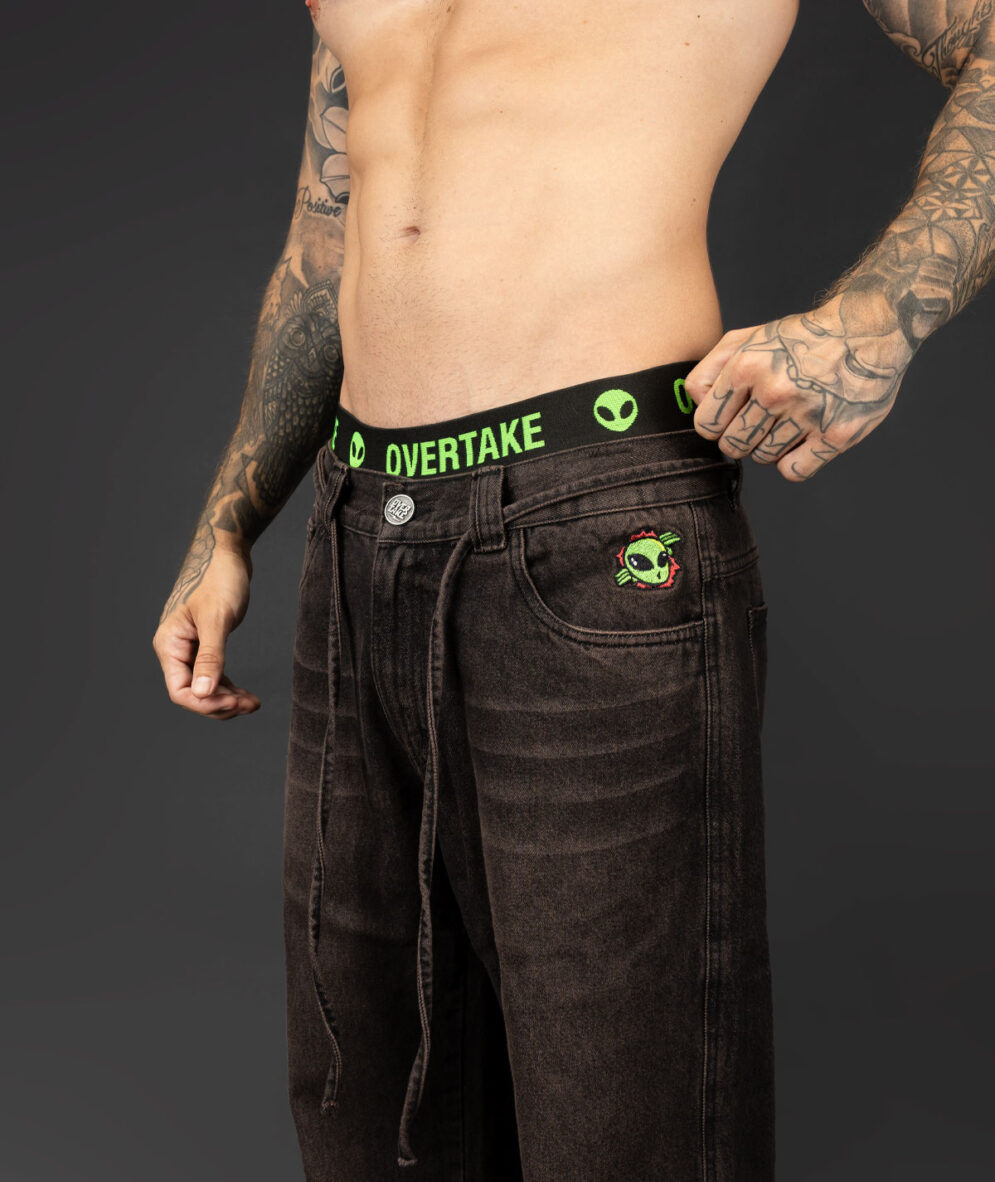 Baggy Jean Washed Brown