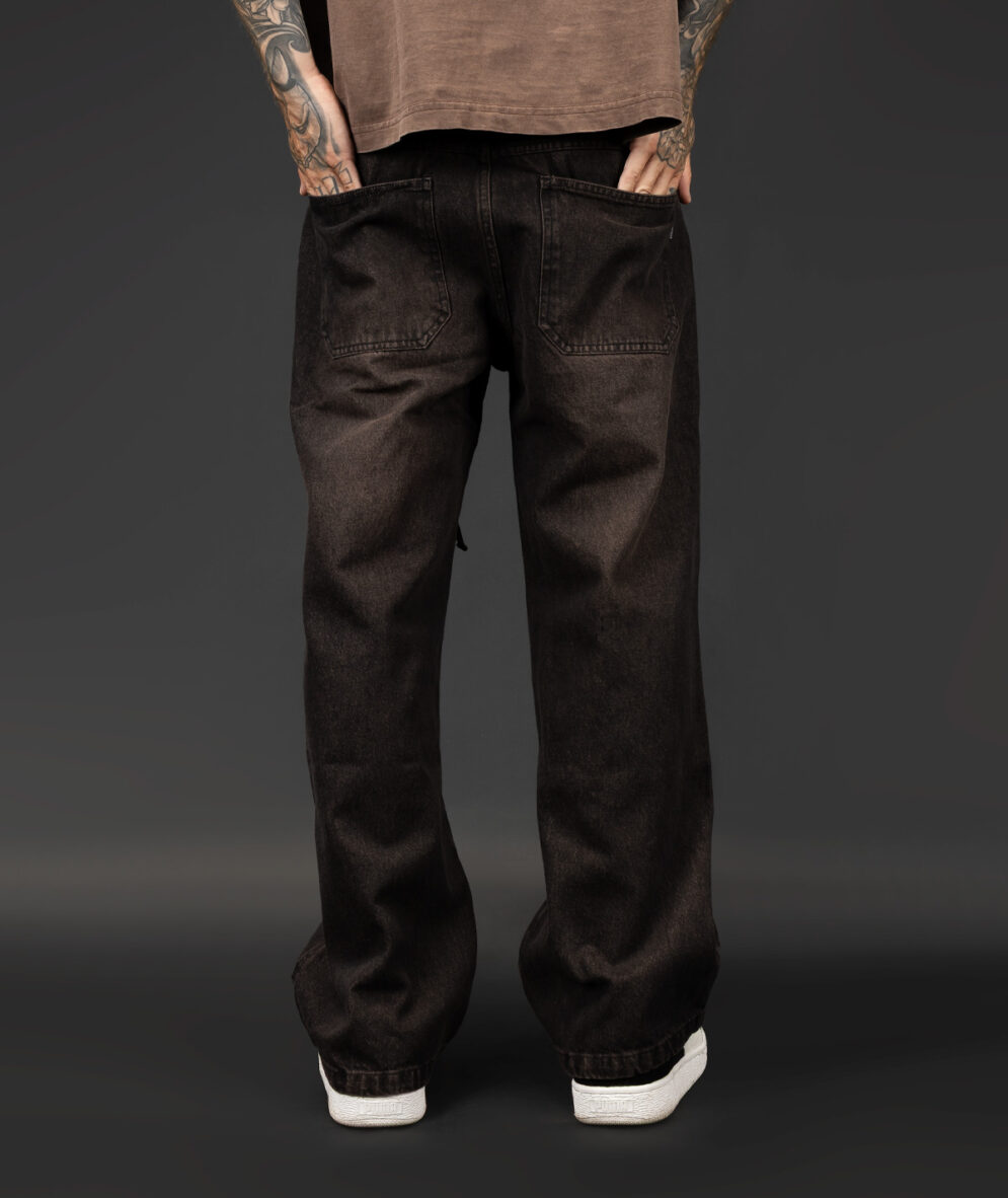 Baggy Jean Washed Brown