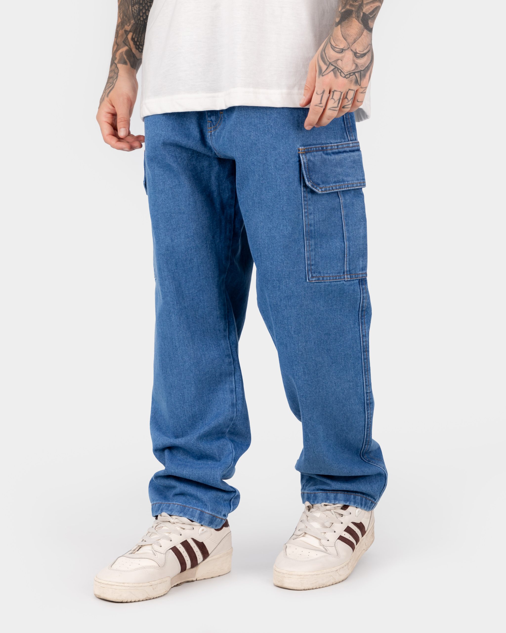 Cargo Jean Blue - Image 3