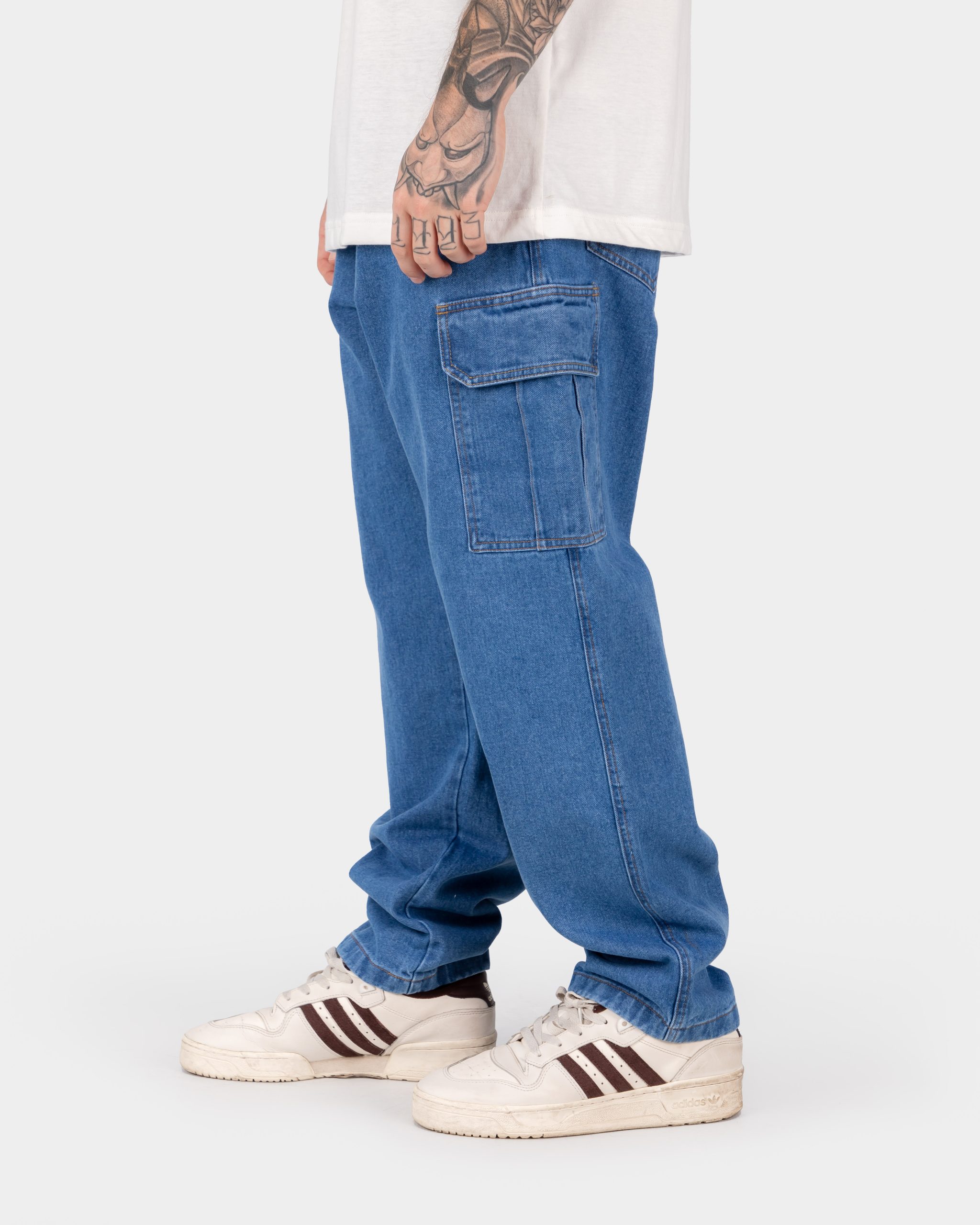 Cargo Jean Blue - Image 2