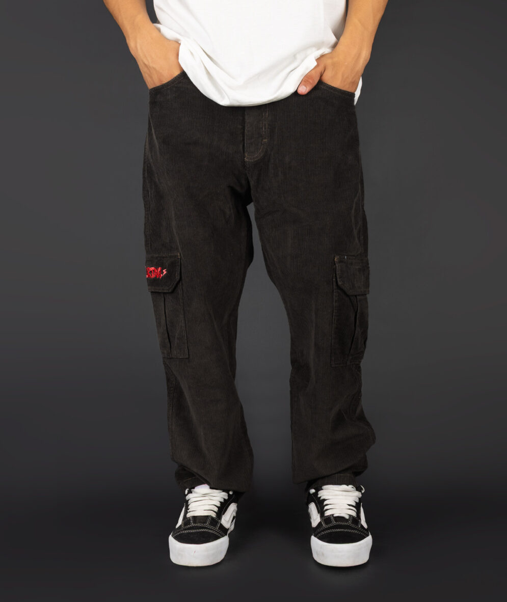 Cargo Corduroy Charcoal