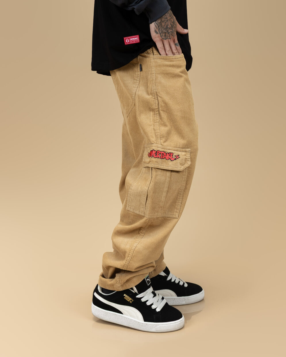 Cargo Corduroy Beige