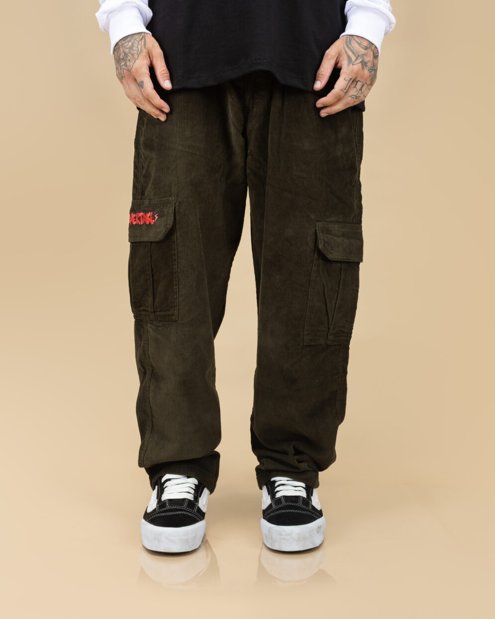 Cargo Corduroy Green