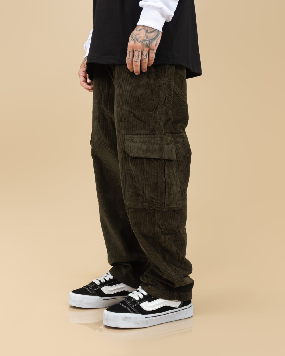 Cargo Corduroy Green