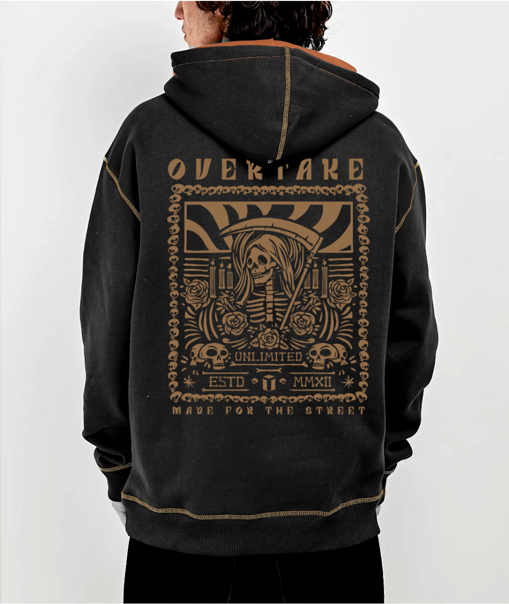 Black Cream - Polera Oversize