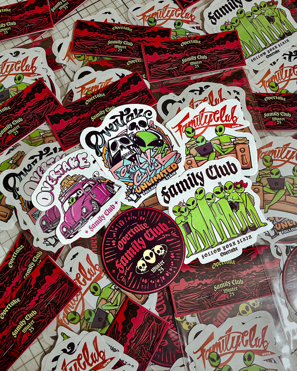 Pack 5 Stickers