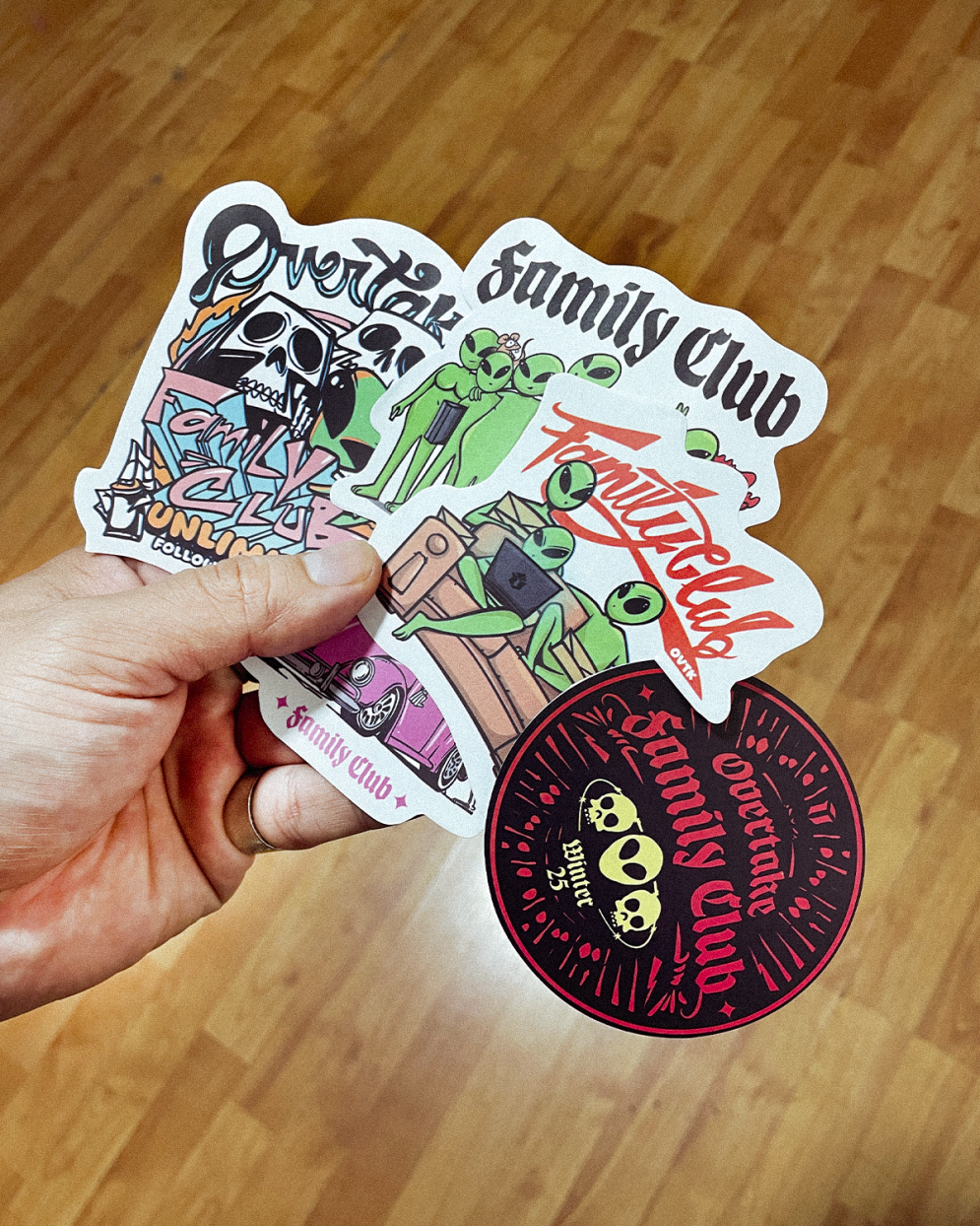 Pack 5 Stickers