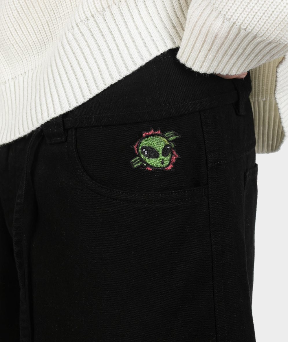 Baggy Drill Black