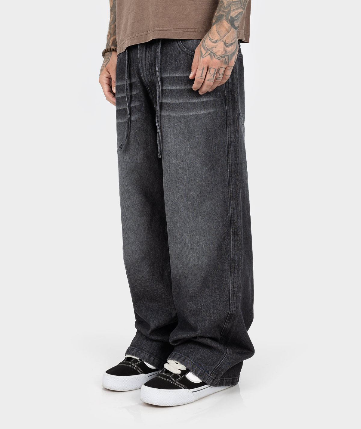 Baggy Jean Washed Black - Image 3