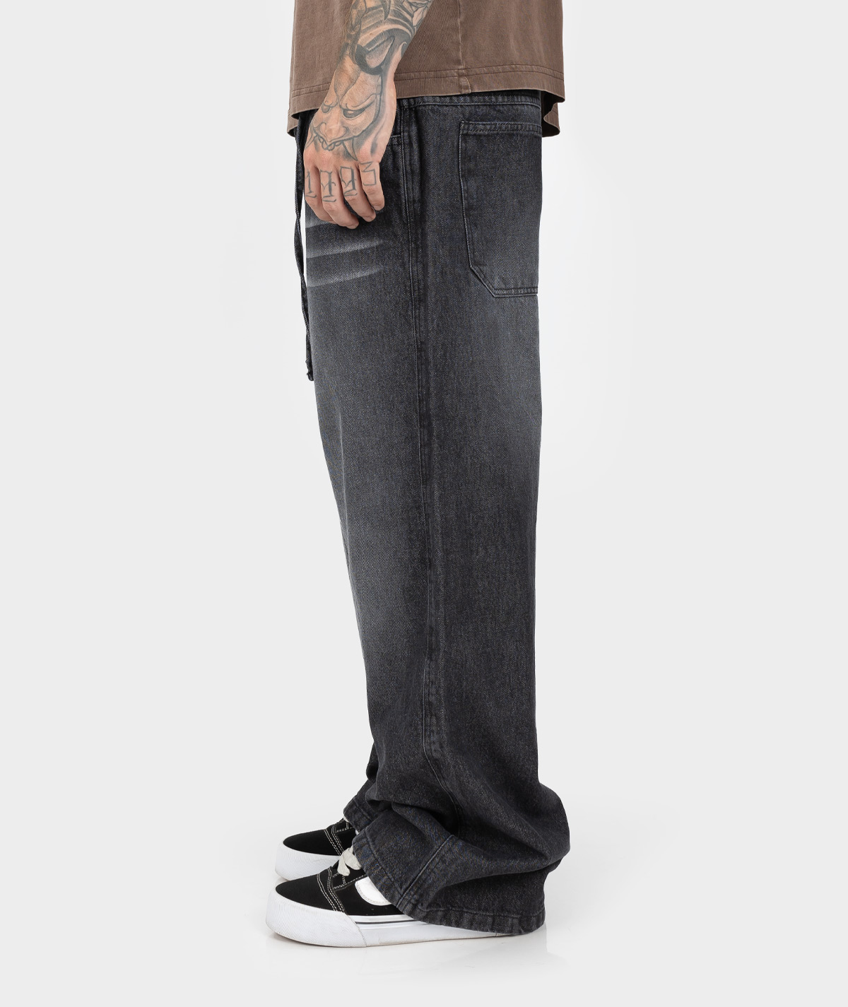 Baggy Jean Washed Black - Image 6