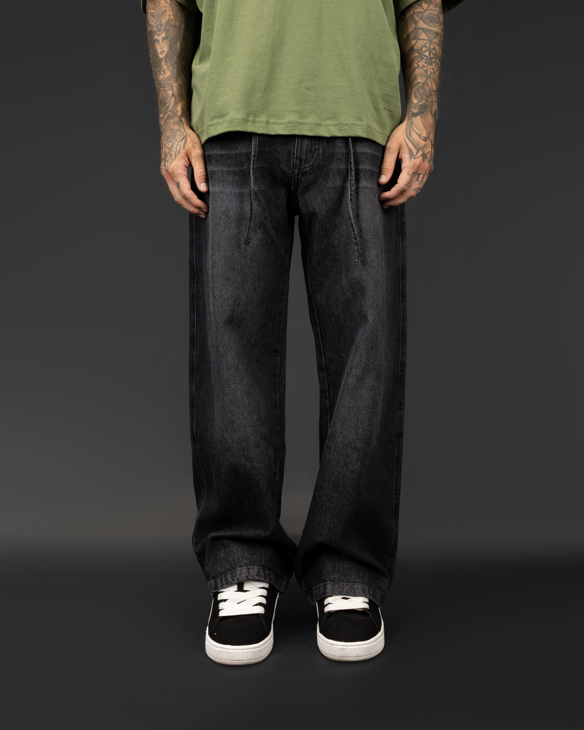 Baggy Jean Washed Black - Image 10