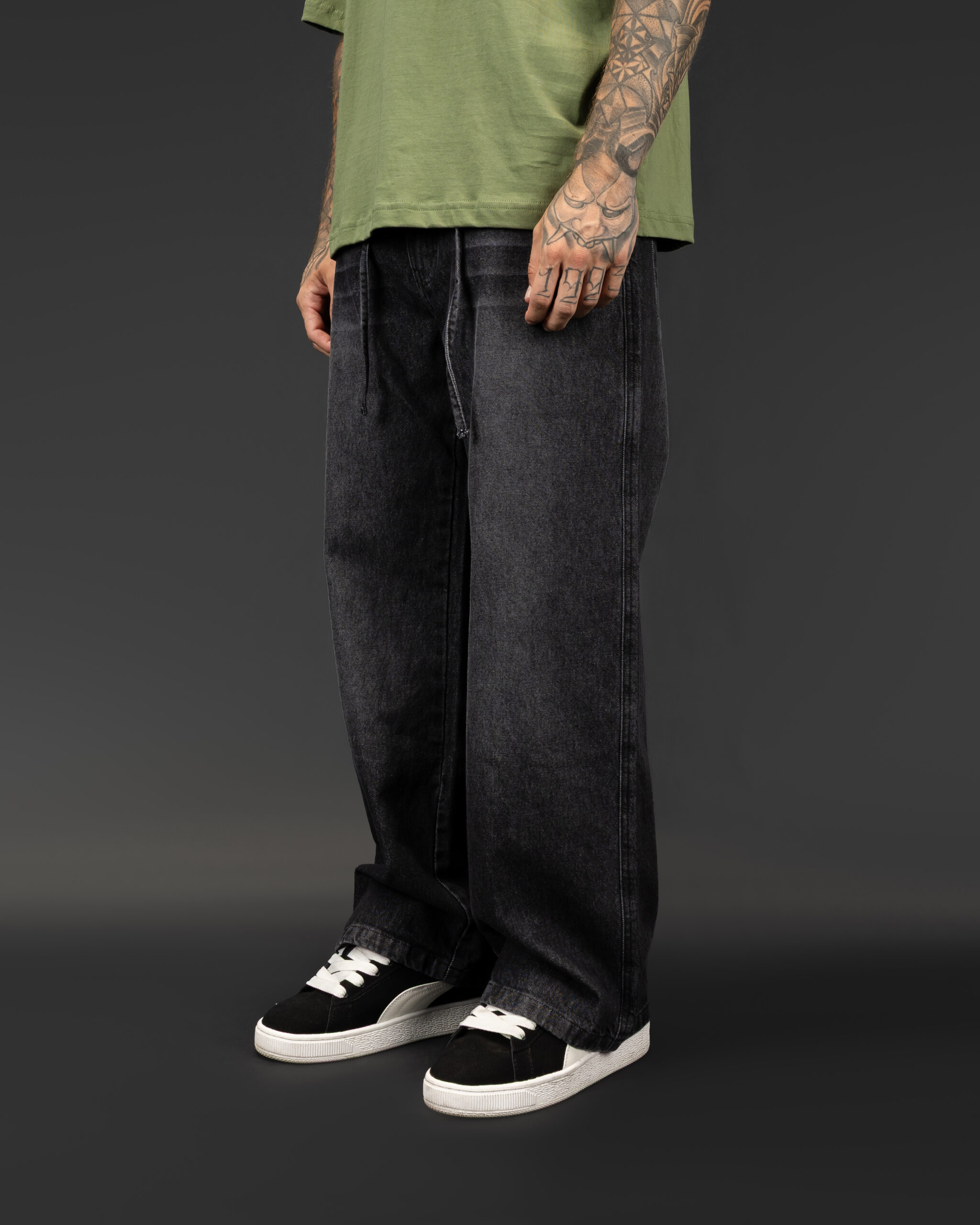 Baggy Jean Washed Black - Image 11