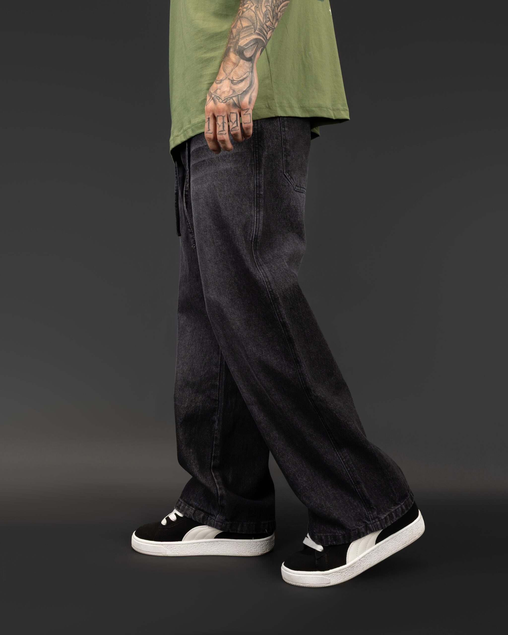Baggy Jean Washed Black - Image 12