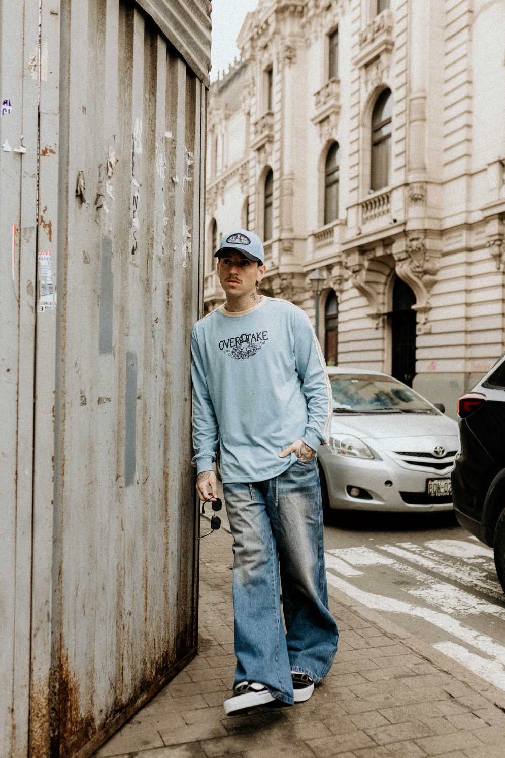 Baggy Jean Washed Blue