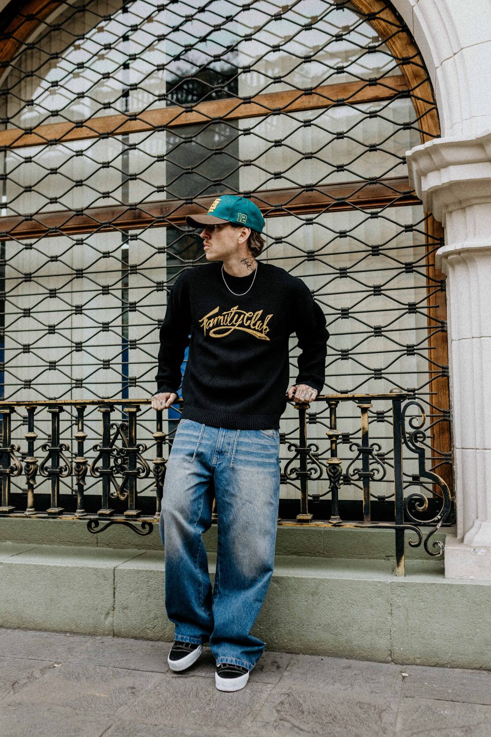 Baggy Jean Washed Blue
