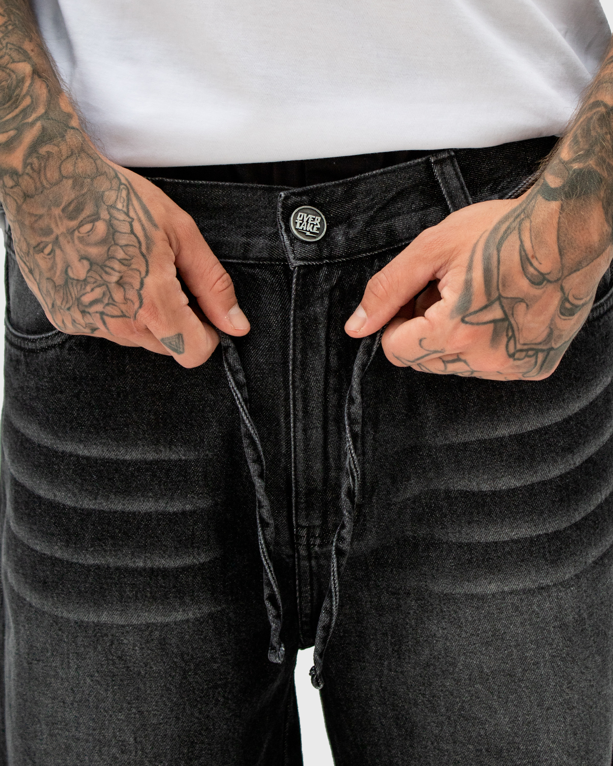 Baggy Jean Washed Black - Image 4