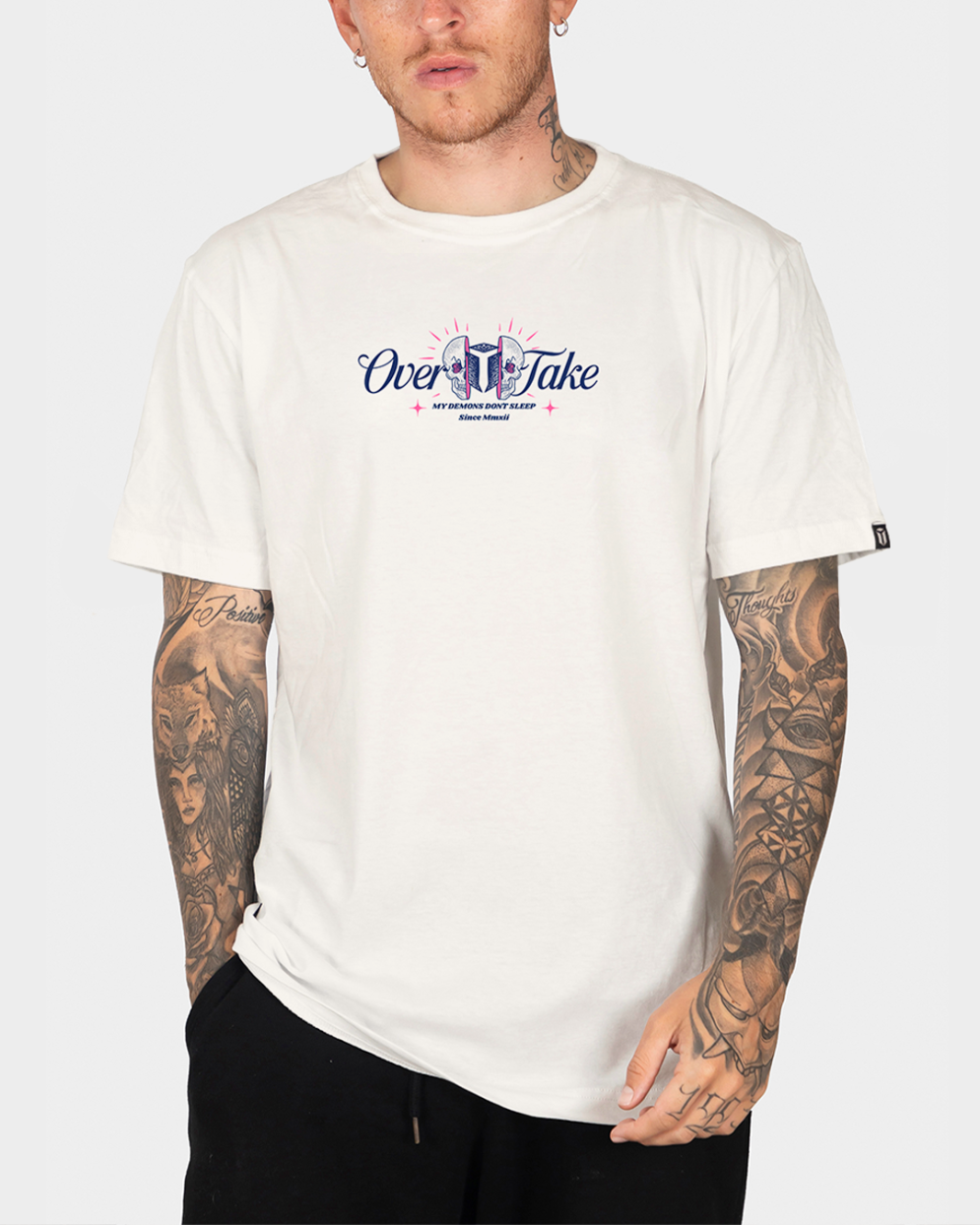 Octopus Skull White - Clásico