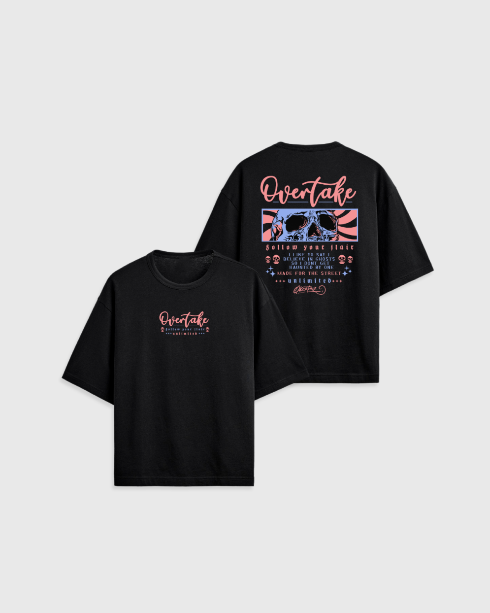 Skull Boxy - Oversize