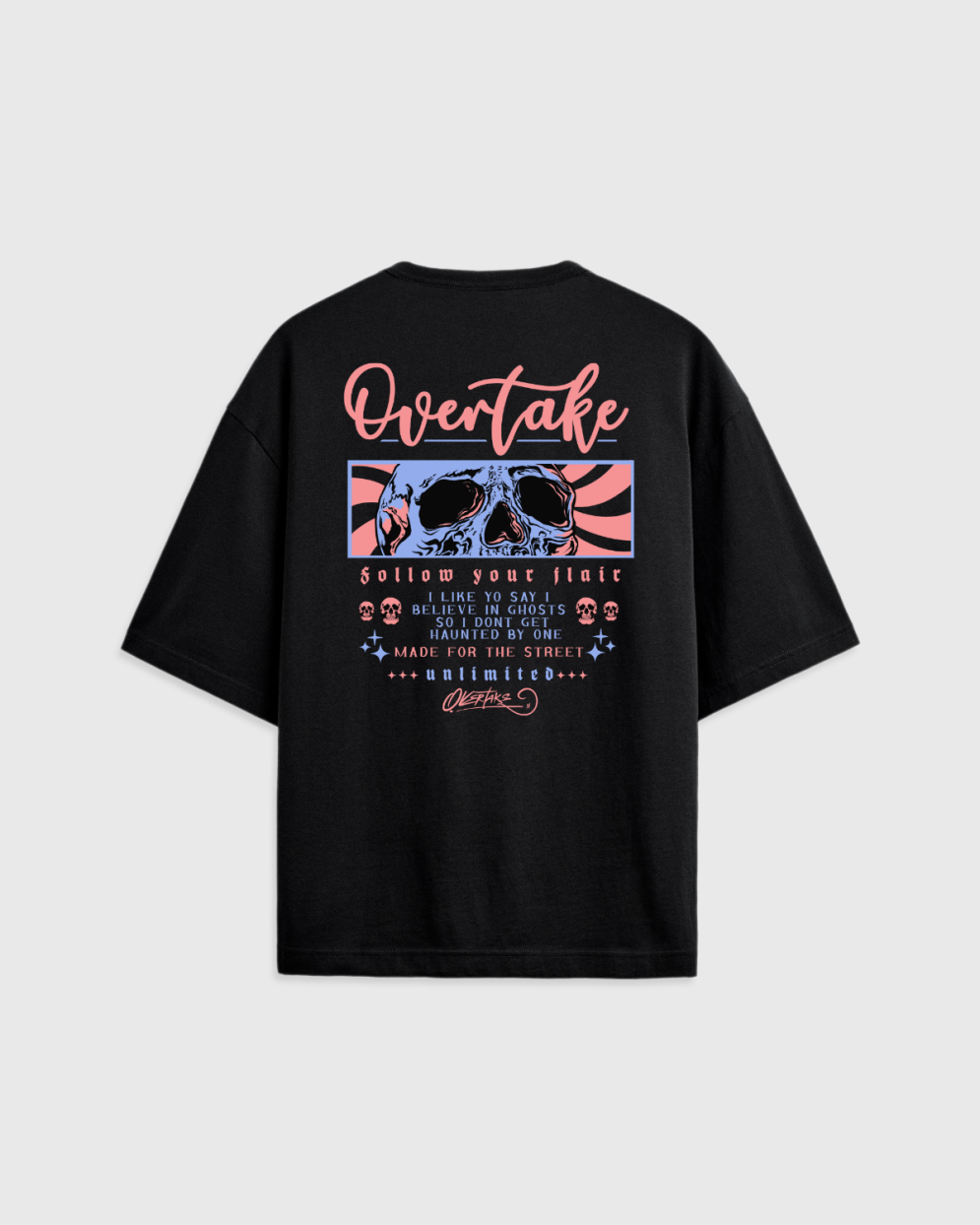 Skull Boxy - Oversize