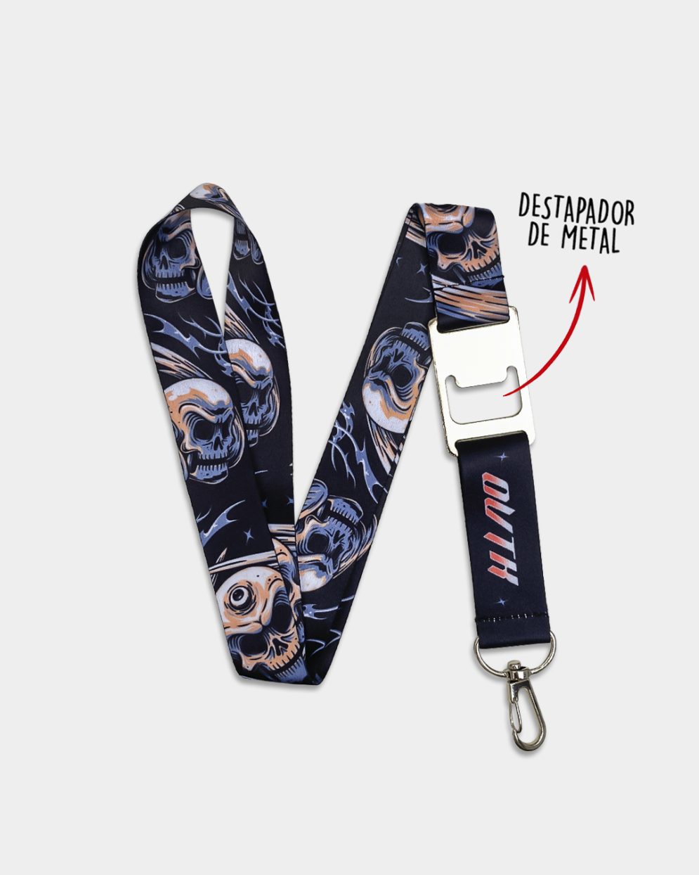 Lanyard Flying Skull