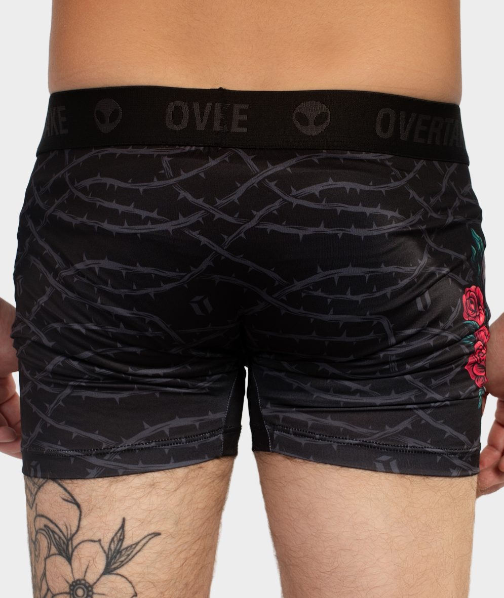 Skull Roses - Boxer