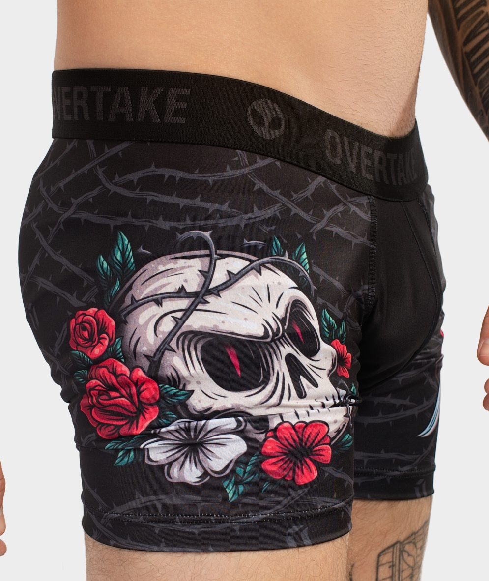Skull Roses - Boxer