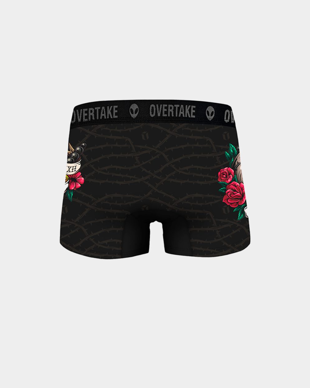 Skull Roses - Boxer