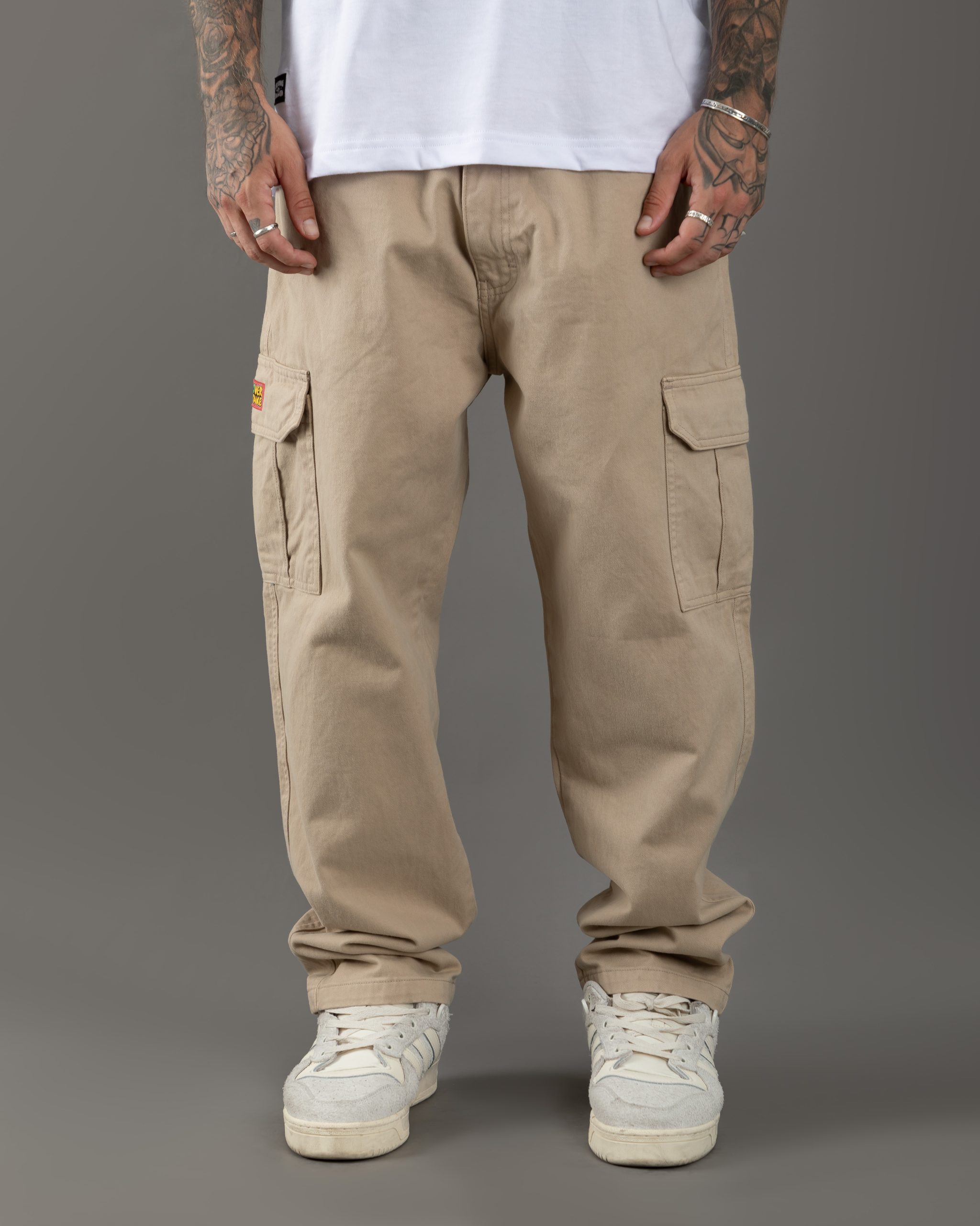 Cargo Drill Fly - Beige 4 | Overtake Cargo Drill Fly - Beige - Image 4