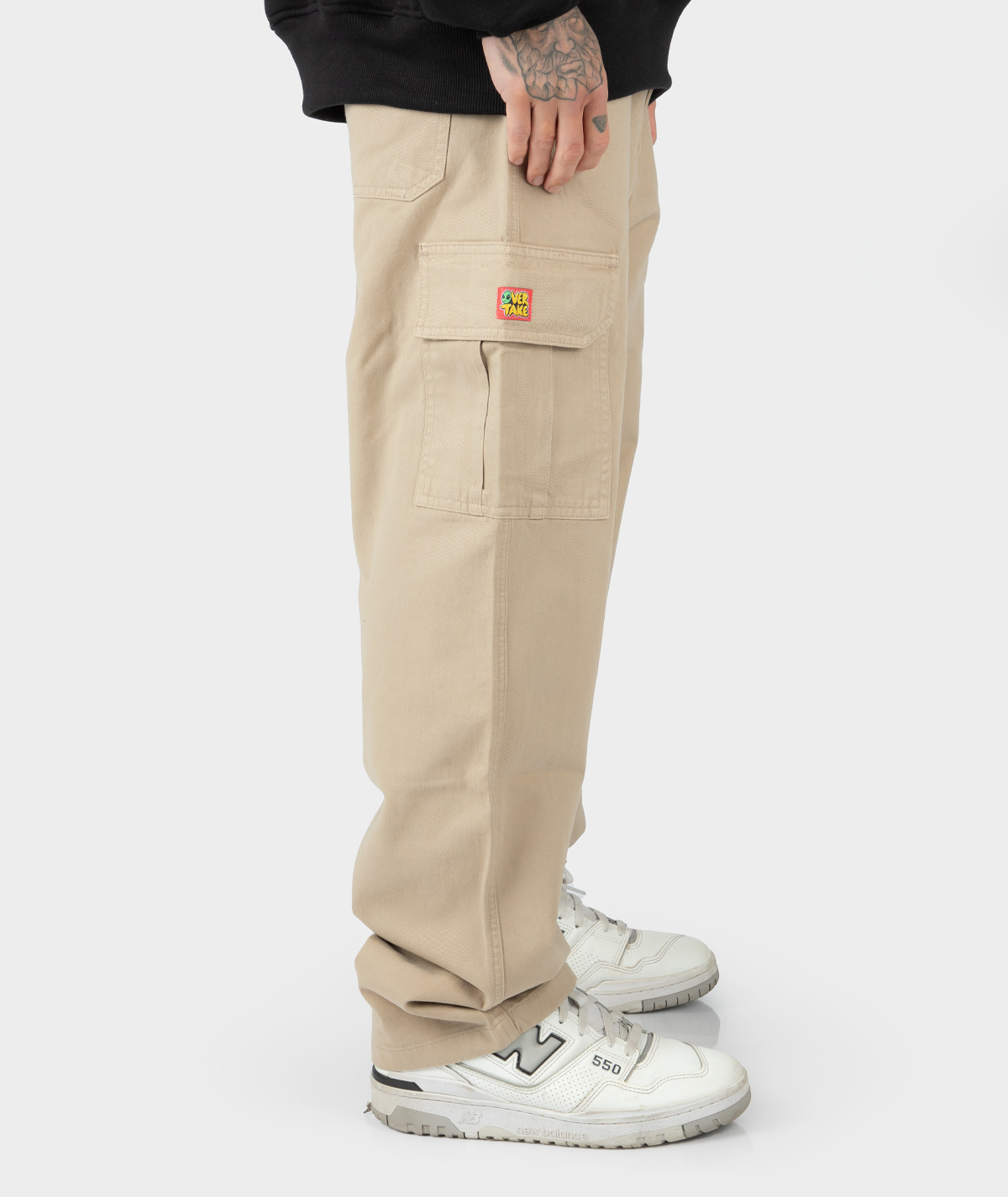 Cargo Drill Fly - Beige - Image 5