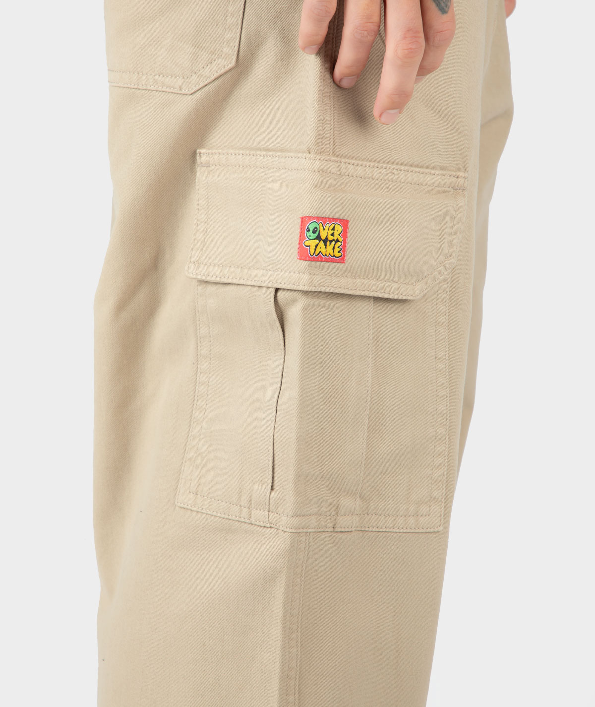 Cargo Drill Fly - Beige - Image 6