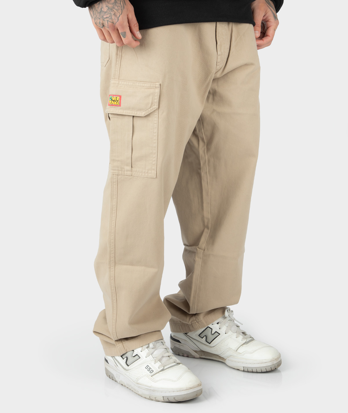 Cargo Drill Fly - Beige - Image 7