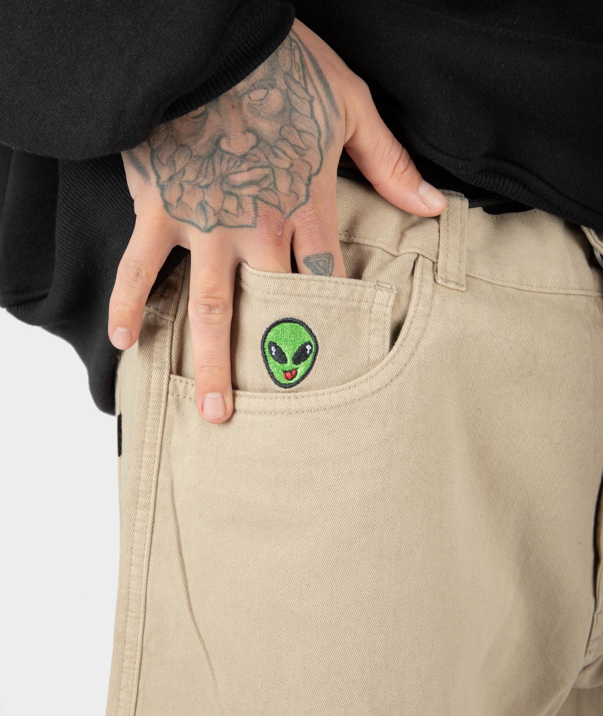 Cargo Drill Fly - Beige - Image 8